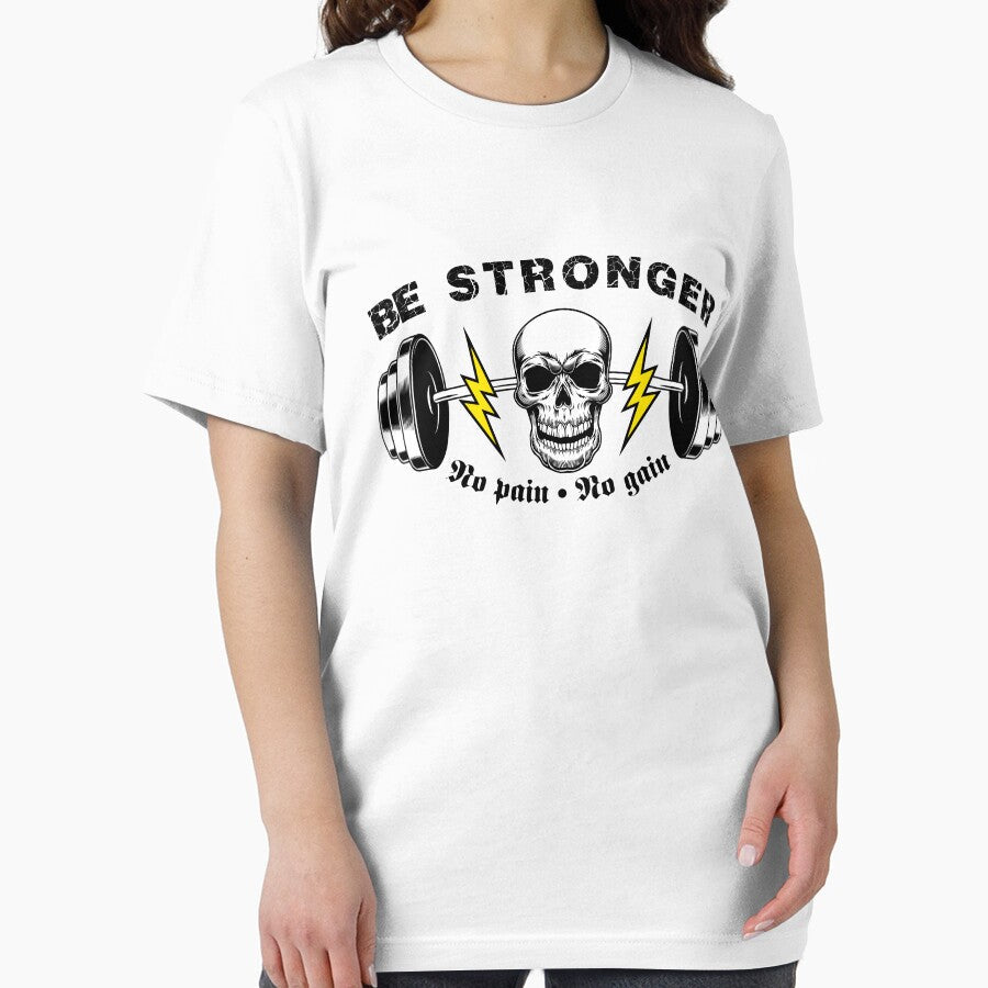 Be Stronger - no pain no gain by SHINIGAMI-SHOP Unisex , , , Long Sleeve Tee