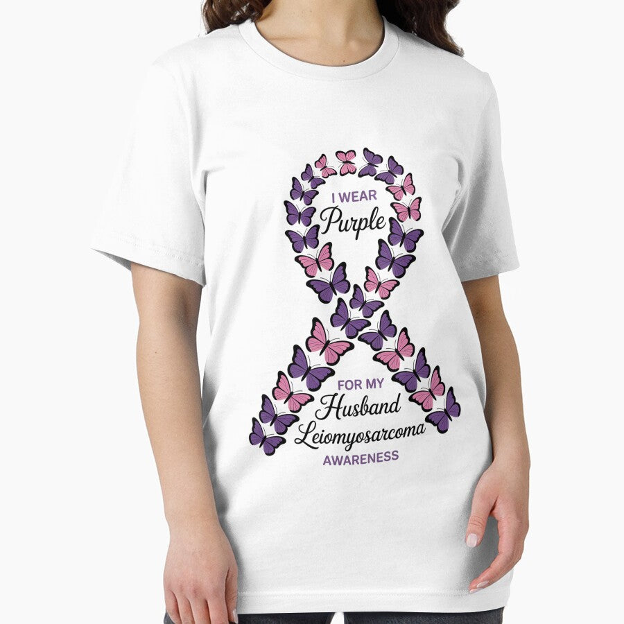 I wear Purple for my Husband Leiomyosarcoma Awareness by grounabslaninal