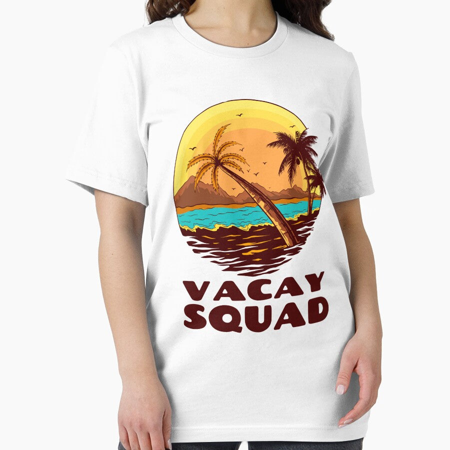 Vacay Squad Cool Vacation Funny Beach Lover by SharpThreadZ
