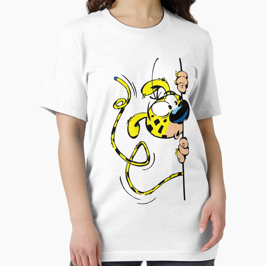 Marsupilami blue wall Gaston Lagaffe Movie Cartoon Color Big Ben Classic by oritoor58392 Unisex , , , Long Sleeve Tee