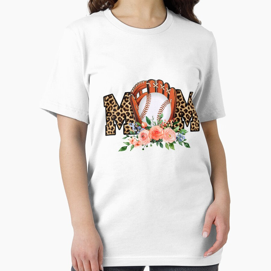 Baseball Mom Leopard Funny Mother's Day by Meggie179