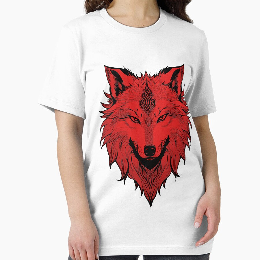 Copy of Illustration of a Purple Wolf in Vector Style by NordicBadger