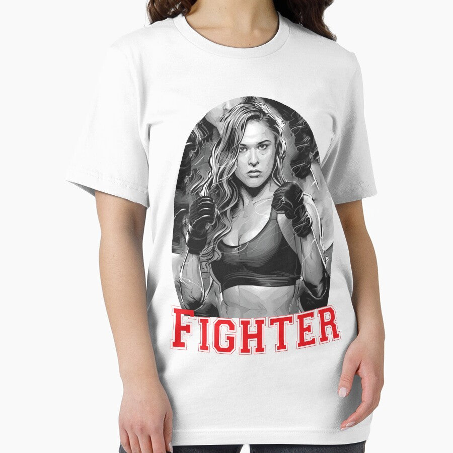 Fighter - Ronda Rousey Classy Art by Clothesify