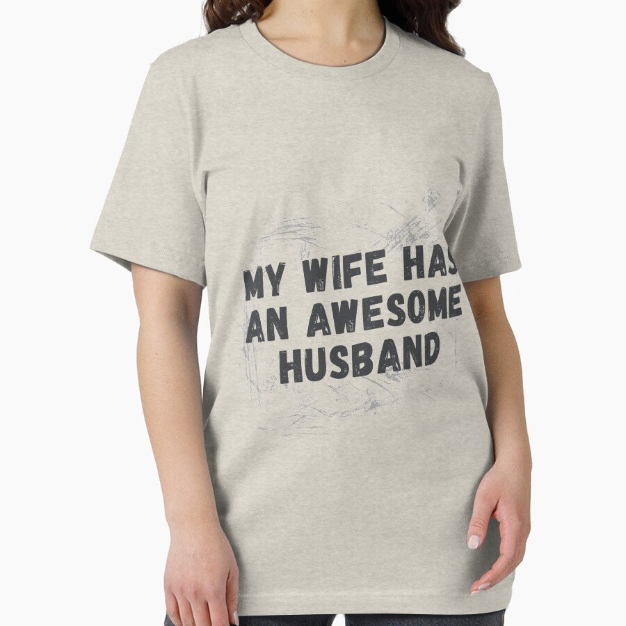 My Wife Has An Awesome Husband: Funny Awesome Gift by AMED-STORE