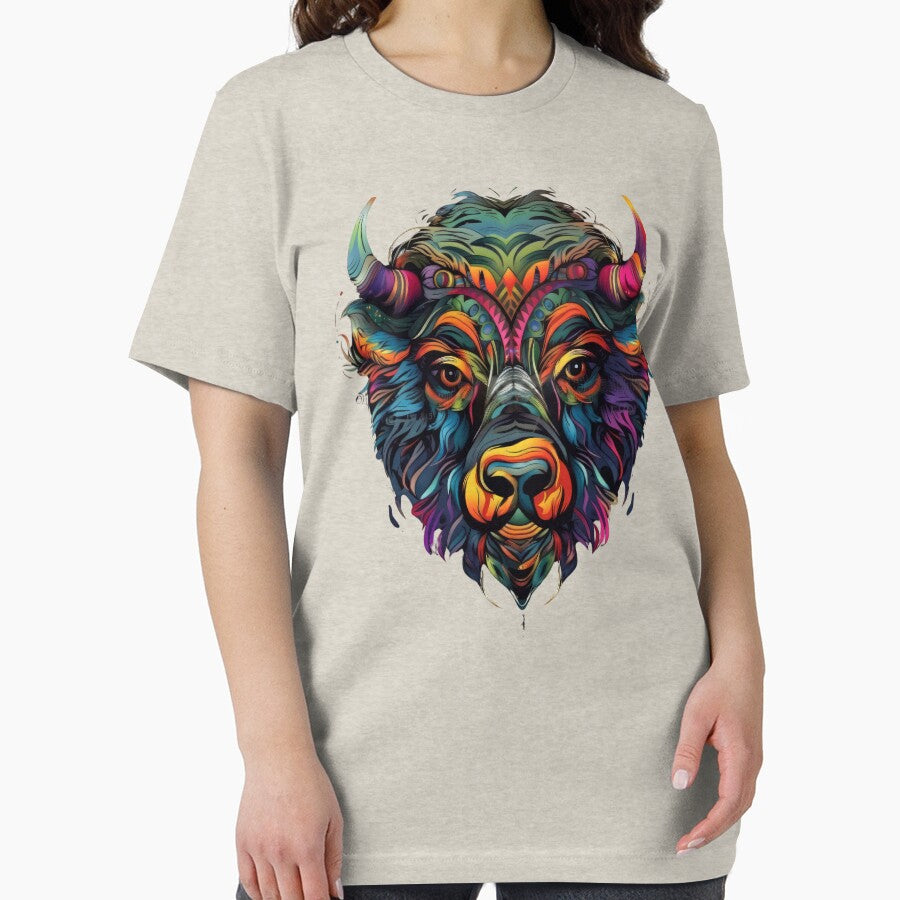 Bison Popart 3 by Toms Tee