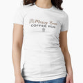 Messy Bun Coffee Run T-Shirt Mug Tote Bag by Roslet