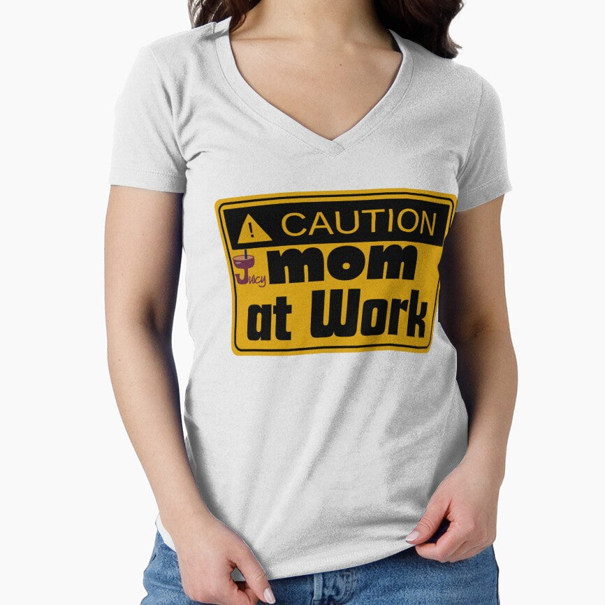 CAUTION: Mom at Work by JuicyDecor