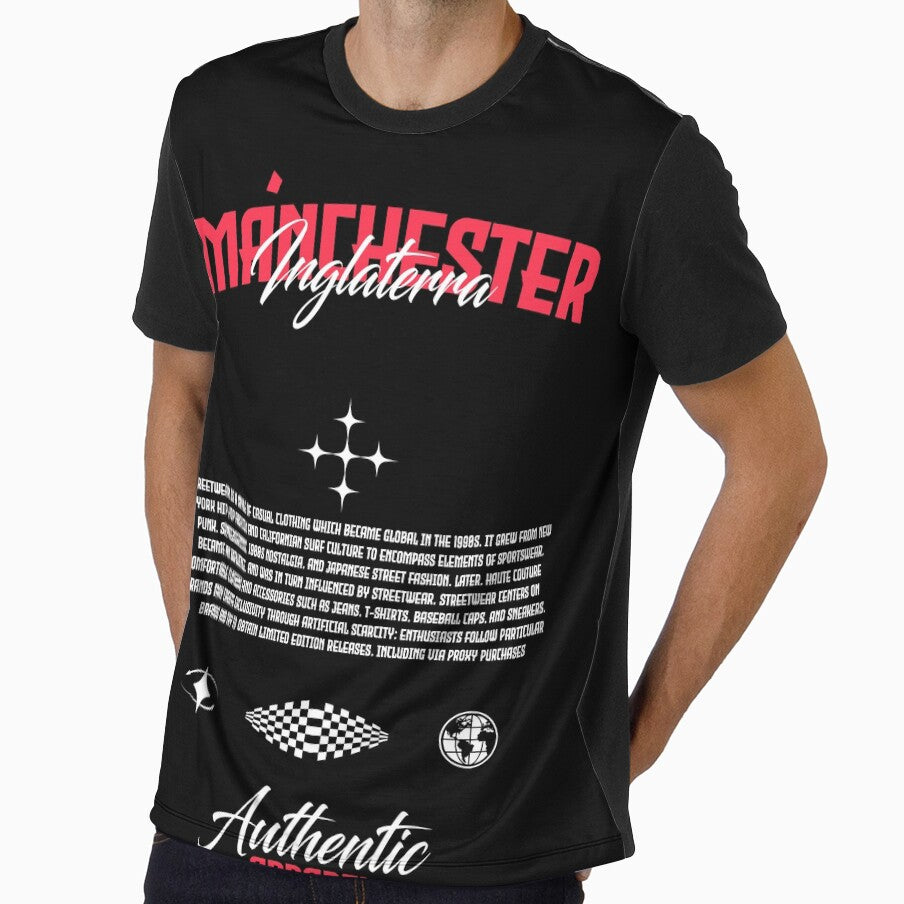 Manchester England Streetwear by NF Designs Studio DTF