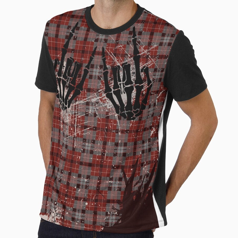 plaid  pop punk style by SKULLARTISTRY