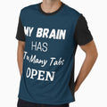 My Brain Has Too Many Tabs Open by Minhal's Artful  Impressions