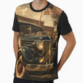 Vintage Pickup Truck – Old Money Cinematic Art Print by Ve & Co