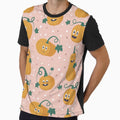 Funny Pumpkins Pink Pattern - funny pumpkin,  funny pattern by Delandor