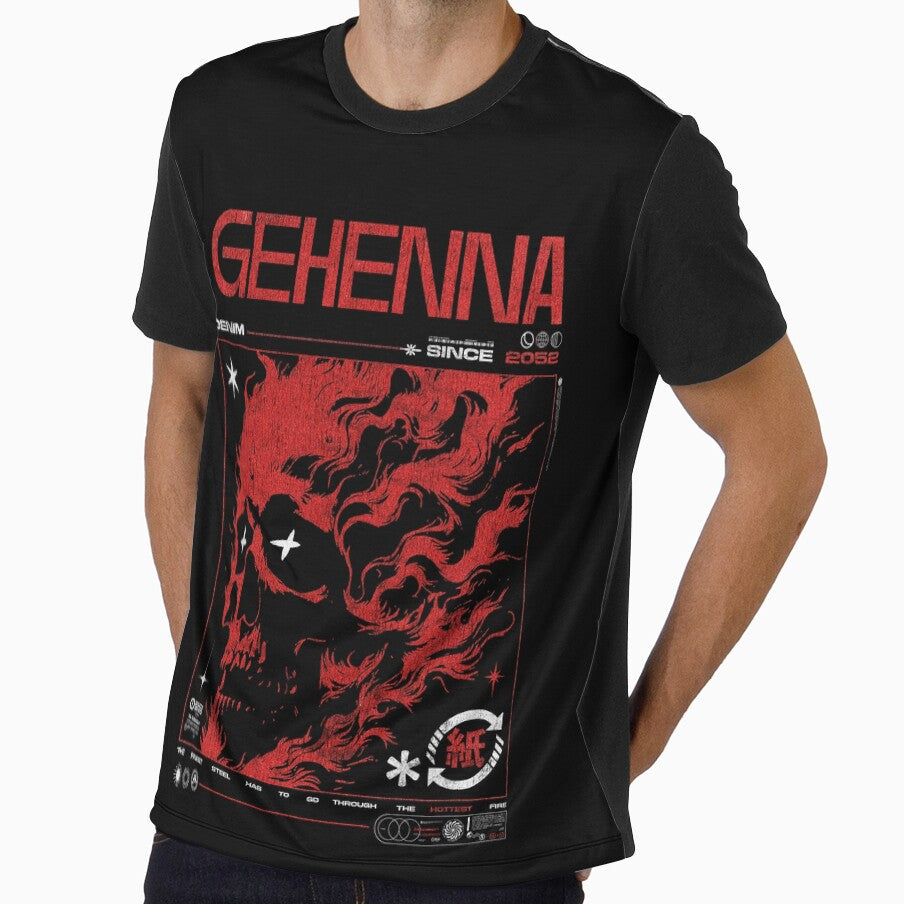 Gehenna - Burning skull by VaporwaveStreet