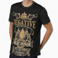 0 RH- Blood Type Negative PREMIUM GOLD by TakiArutr79