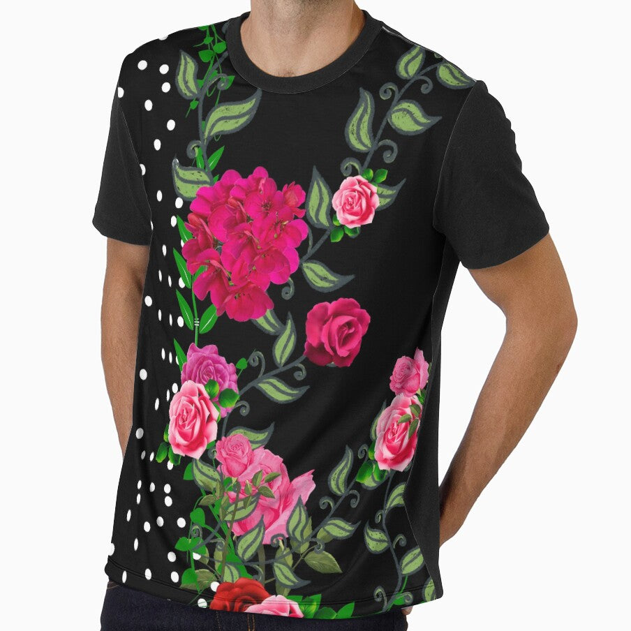 floral polkadot by SKULLARTISTRY