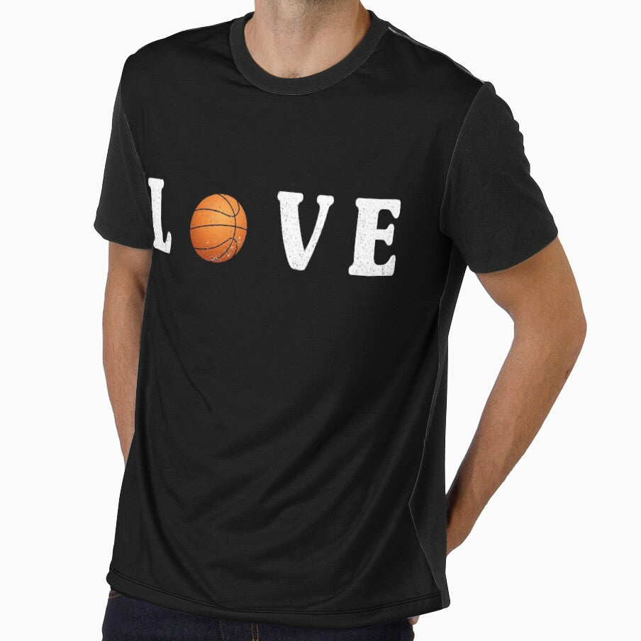 Love Basketball: Cool Gift for Basketball Players Fans and Lovers by FamousShirts
