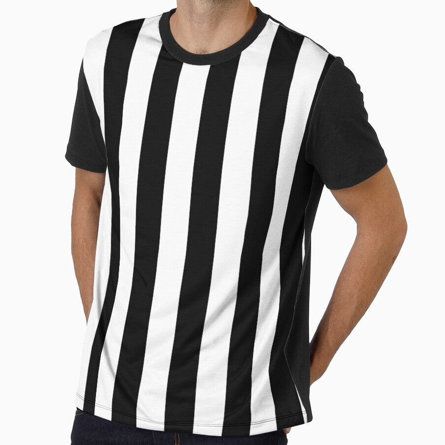 Black and White Vertical Stripes by starrylite