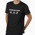 Triathlon Chick Funny Triathlete Gifts by RozWatts