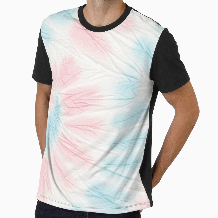 Tie dye pattern fabric textile by aruntrendz