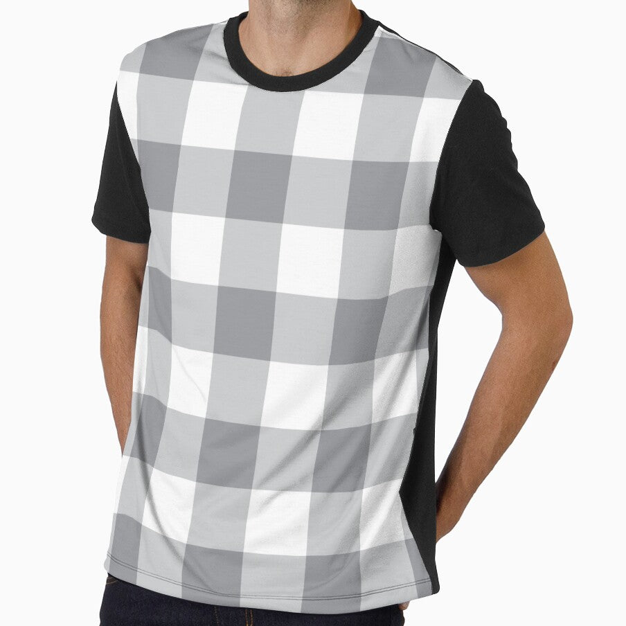 Grey Plaid Pattern by Cool Fun  Awesome Time