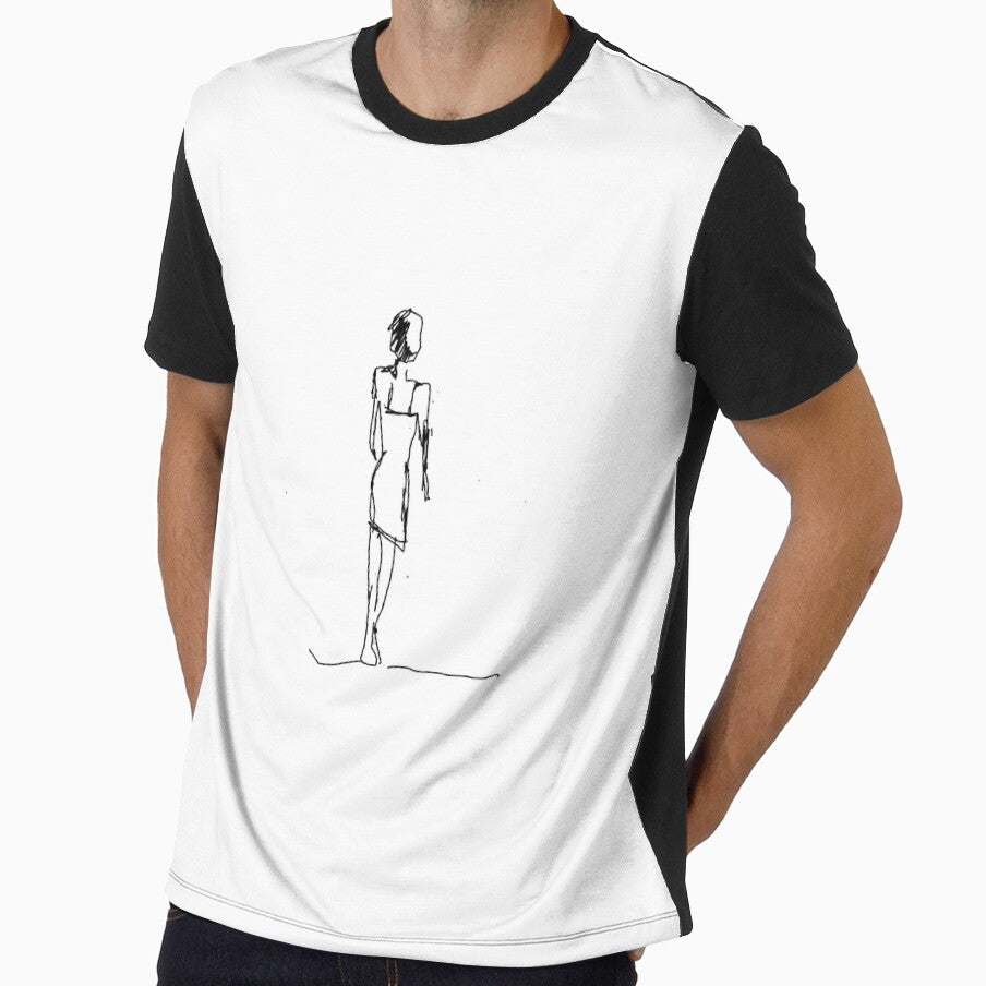 Minimal body - sketch woman by chalia87