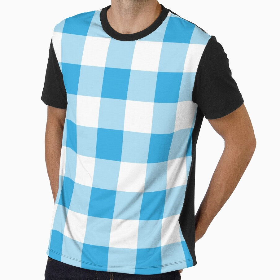 Blue Plaid Pattern by Cool Fun  Awesome Time
