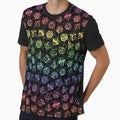 D20 Dice Set Pattern (Rainbow) by MaratusFunk
