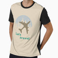 Let's travel vacations trip tshirt and apparel design by EmpiredesignCA