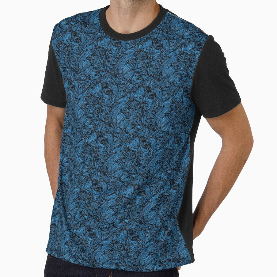 Drawn Pattern - Blue by TheSilentEcho