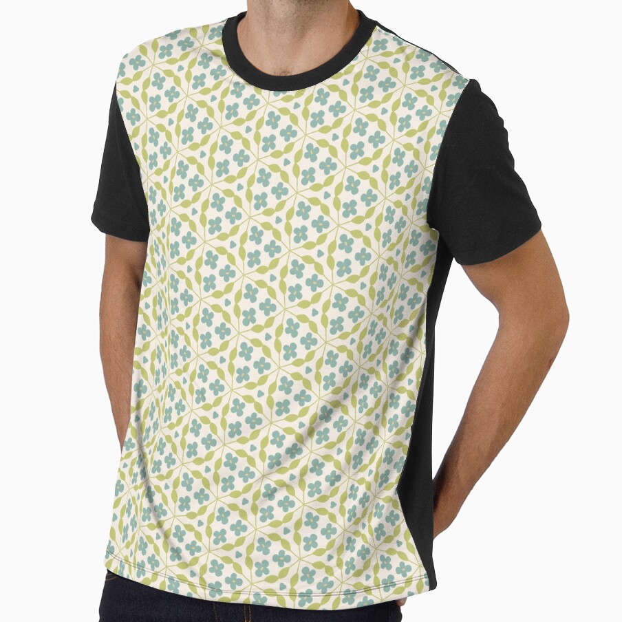 colorful pattern floral art seamless repeat by Abrahamjrnd