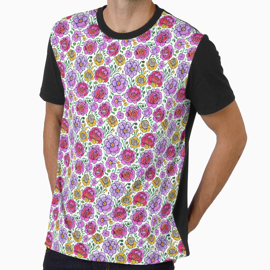 Hand-drawn Floral Pattern by MrFelixArt