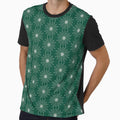 Minimal Flower 11 in Emerald by MinimalStudio