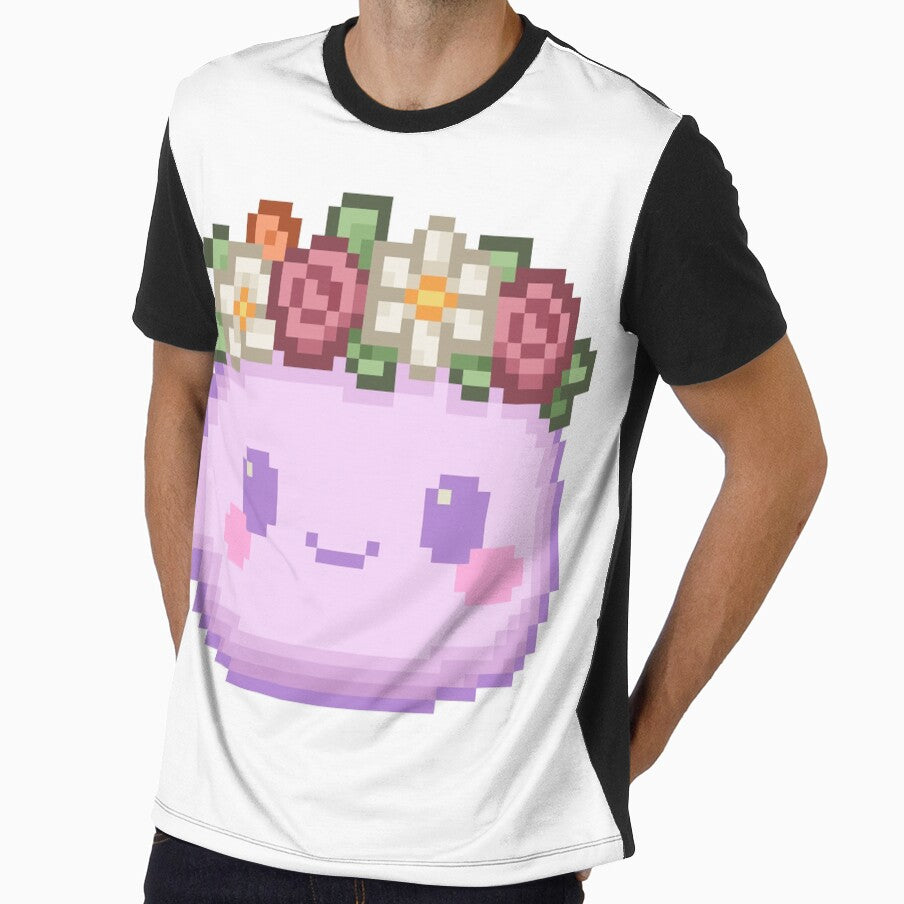Flower Crown Pixel Mochi - Cotton Candy by retro_pixel