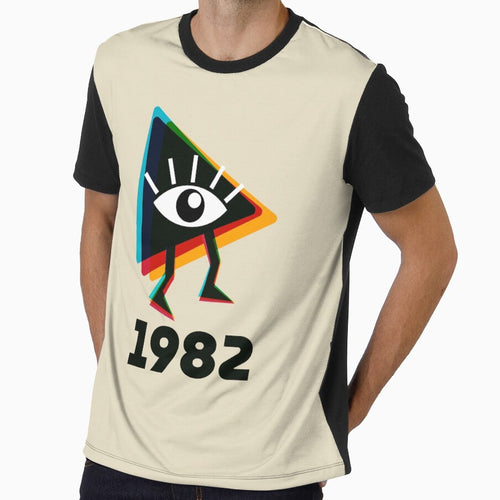 1982 Retro Play Icon Music Gaming Synthwave Art by ericcasar
