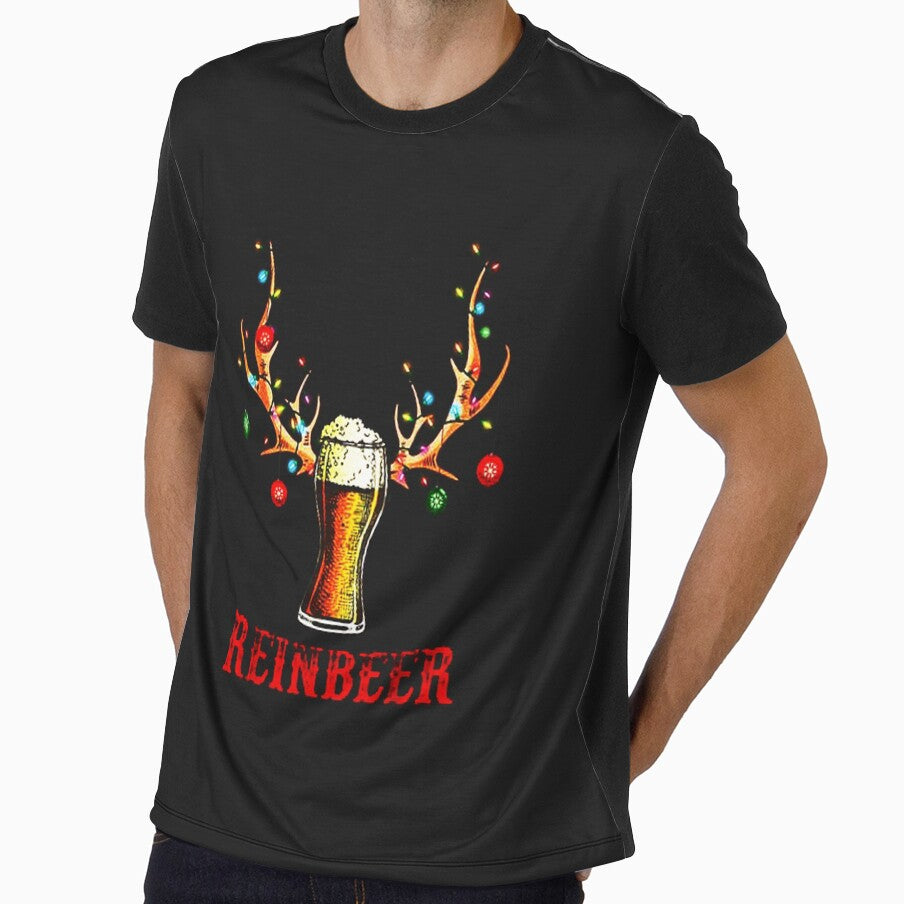 funny xmas rainbeer by zackybearz