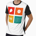Pickleball Retro Cool Pickleball Art For Men Women Paddle Pickleball Player by AlexanderMaS