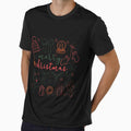 Merry Christmas Doodle Xmas Tree Gingerbread Men Women Kids by DanielleTonia