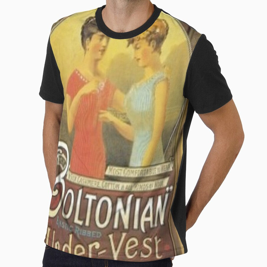 Vintage Boltonian Under Vest Advert Poster by RetroRabbitCo