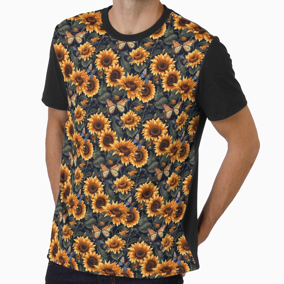 Floral Butterfly, Shirt, Hoodie, Gift Ideas, by Richard Montag