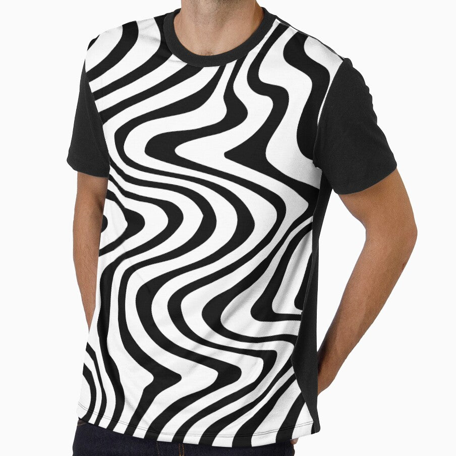 Copy of retro sunset pattern by printguys Unisex , , , Long Sleeve Tee