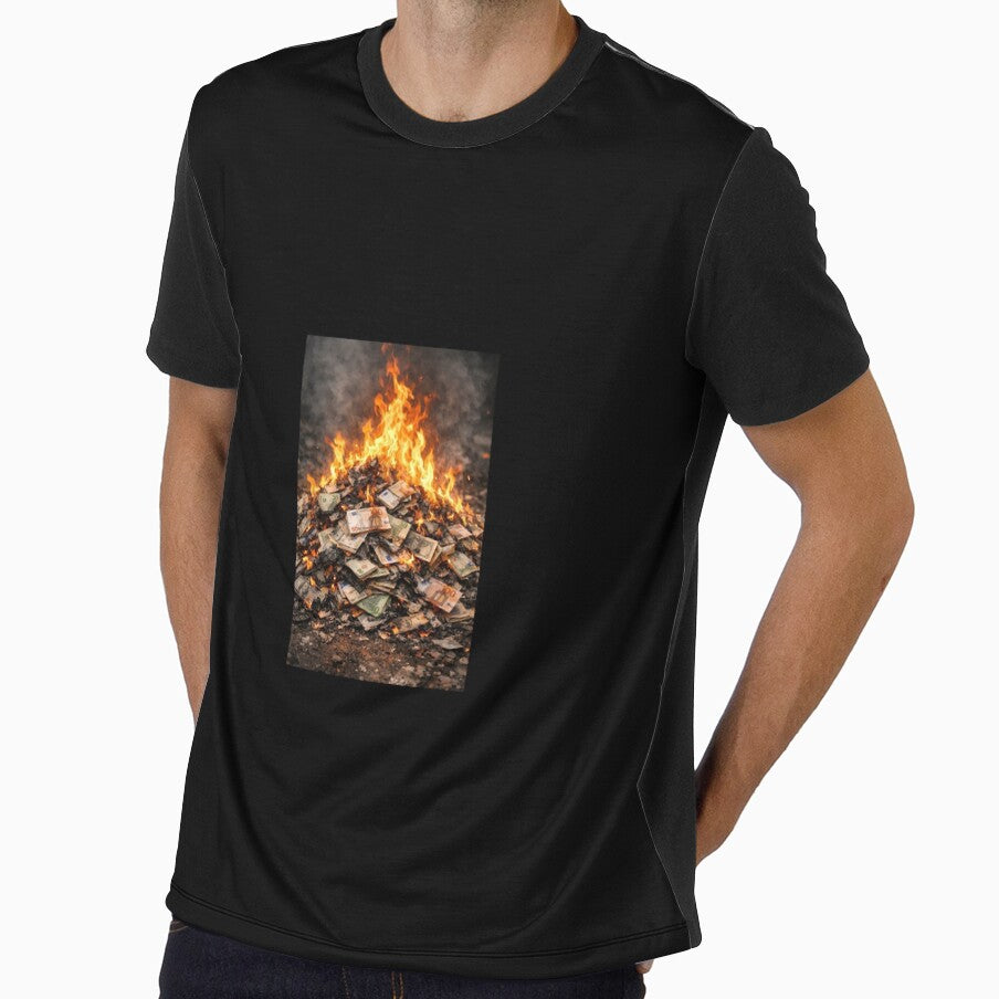 Burning money by Bondweaver