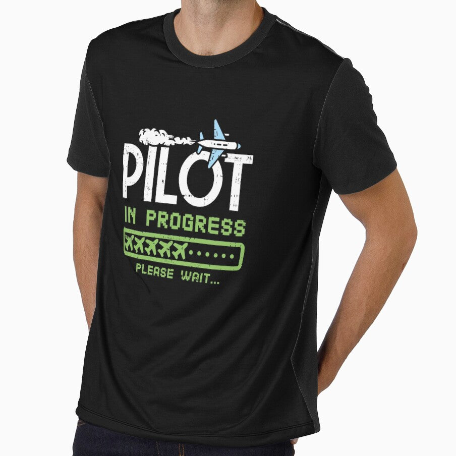 Kids Pilot In Progress, Future Pilot Toy Airplane Lovers Pullover Hoodie by rturuytuyt