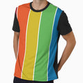 colorful stripes - gay flag by ZiphGames