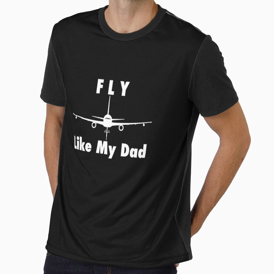 KC46 Pegasus Air Force Pilot-Fly Like My Dad Aviation Premium T-Shirt by rturuytuyt