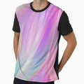 Glowing Neon Waves of Cotton Candy by WisdomInspired