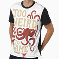 Too Weird To Tame | Tattoo-Style Brainrot Creature Graphic Tee – Alternative Streetwear T-Shirt by Katapultink