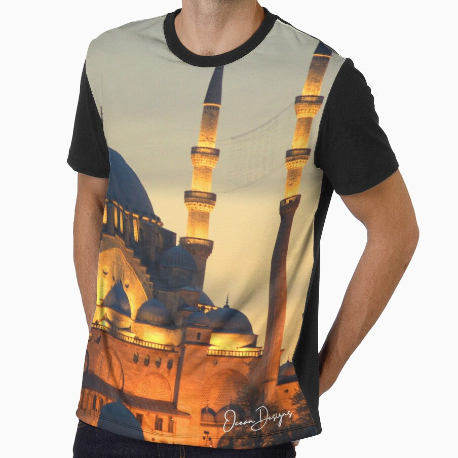 Beautiful Taj Mahal At Night by oceandesignsfx