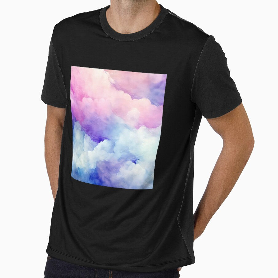Dreamy Fantasy 'Cotton Candy' Pink And Blue Clouds by DEC02