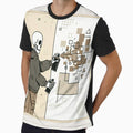 WALL PAINTER | Minimalist Skeleton Streetwear Art by DEADLINE.