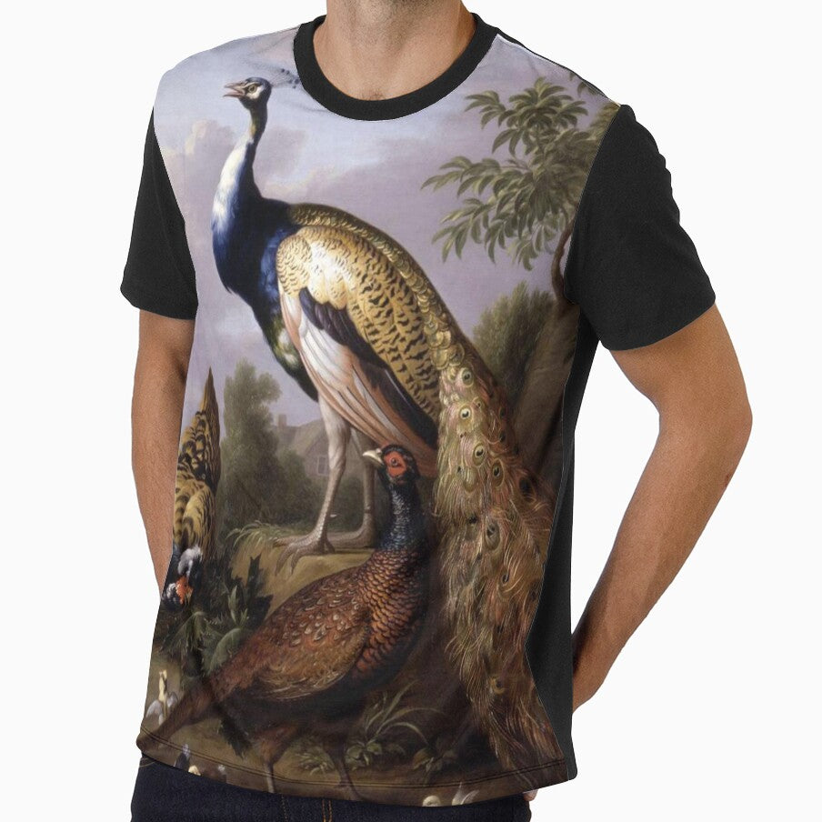 Tobias Stranover's Peacock, Hen and Cock Pheasant in a Landscape by mosfunky